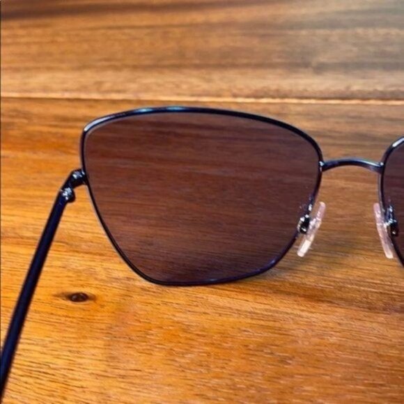 NWT Dolce & Gabbana Blue Cat Eye Oversized Sunglasses main image 6